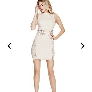 GUESS MIRANDA LACE-UP DRESS